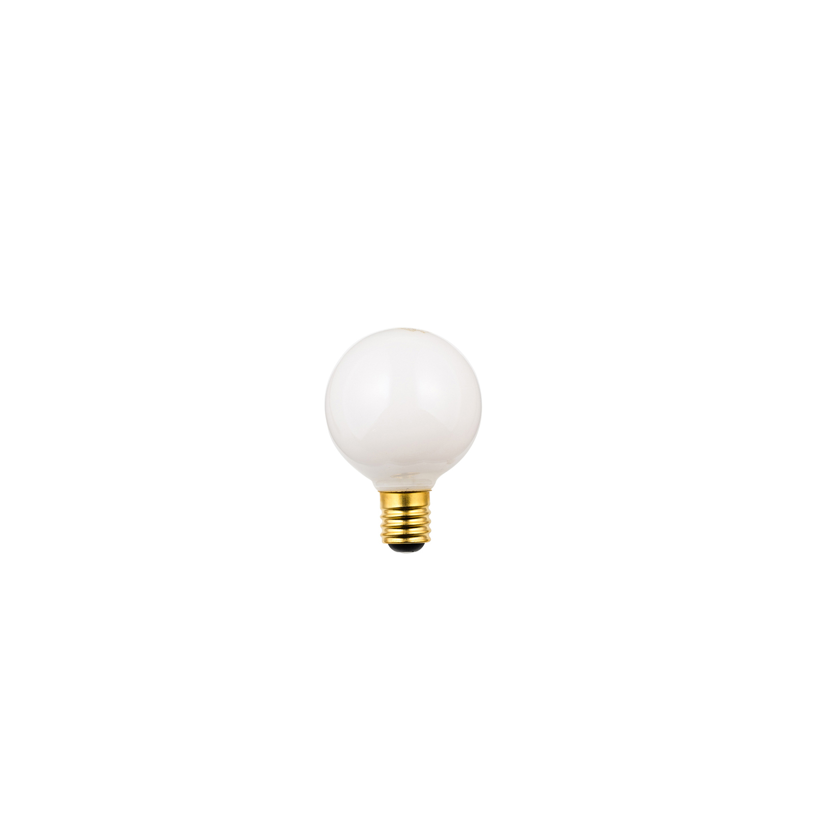LED E17 G50 2400K BALL WH